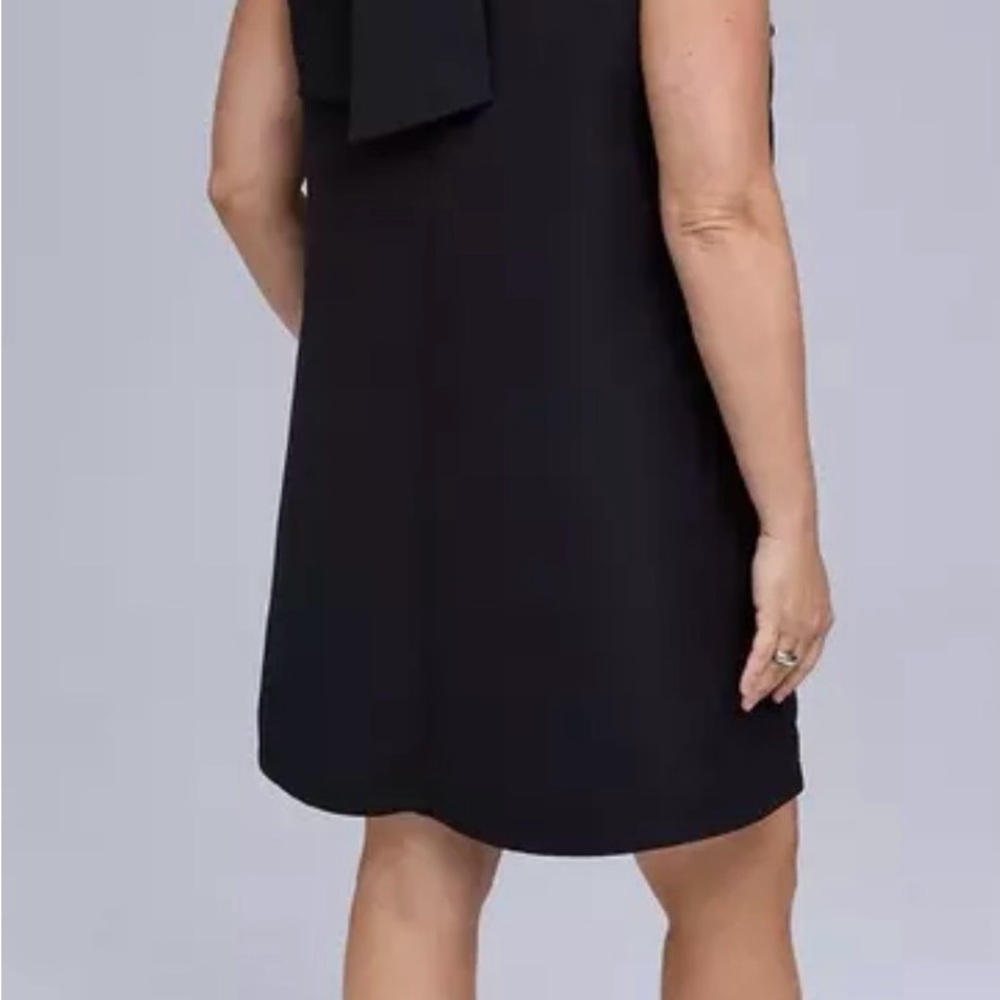 torrid Black Mini Shift Dress with Bow Accent